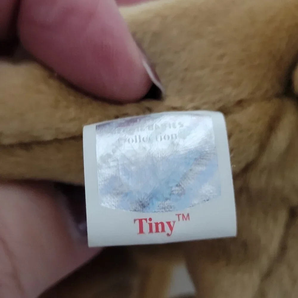 TY Beanie Baby Lot of 2 Dogs Weenie 1995 Tiny 1999 Mint One Owner